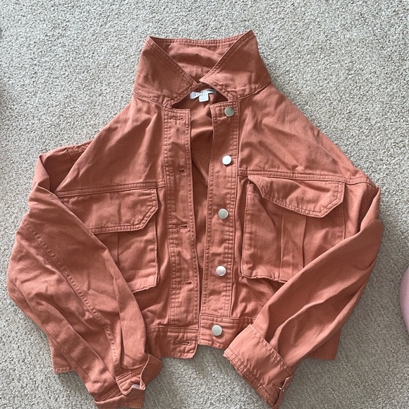 Top shop burnt orange jacket - Picture 1 of 3